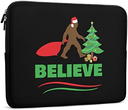 Noel Bigfoot Sasquatch laptop kılıfı Kılıf Koruyucu dizüstü bilgisayar için kılıf çanta Evrak Çantası Taşıma Çantası Erkekler