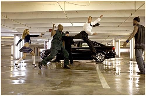 Taşıyıcı Jason Statham, Frank Martin olarak Garajda Savaşıyor 8 x 10 inç Fotoğraf
