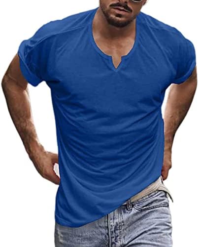 2023 Yeni erkek Uzun Kollu T Shirt Hafif Süper Yumuşak Atletik V Boyun Tees Koşu için Uzanmanız Rahat