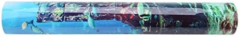 Ichııas Akvaryum Arka Plan PVC Mercan Akvaryum Sualtı Posteri Balık Tankı Duvar Süslemeleri Sticker (122 * 46 cm)