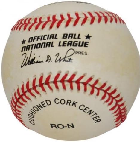 ANTHONY YOUNG, NL beyzbol (CHİCAGO CUBS) New York Mets Astros'u COA İmzalı Beyzbol Toplarıyla imzaladı