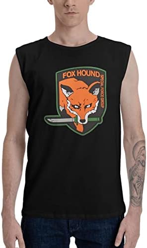 DPFHL Foxhound Özel Kuvvetler Grubu Tankı Üstleri erkek Kas Tee Kolsuz tişört