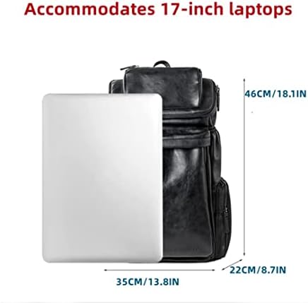 ALANZE Yüksek Kapasiteli erkek Sırt Çantası - 17 İnç Laptop Sırt Çantası-İş seyahat sırt çantası-Taşıma Çantası-Kolej Sırt