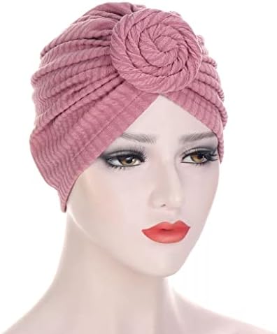 SAWQF Çiçek Başörtüsü Kadın Bere Kap Kap Eşarp Altında Kemik Kaput Boyun Kapağı Kadın saç aksesuarları (Renk : Renk 1, Boyut
