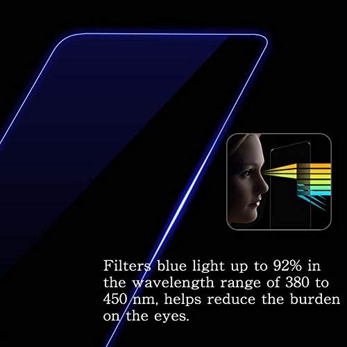 Synvy [2 Paket] Anti mavi ışık ekran Koruyucu ile uyumlu Sony PVM-X1800 18.4 ekran Filmi koruyucu koruyucular [Temperli cam]