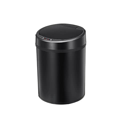 CXDTBH 8L sensörlü çöp kovası Şarj Edilebilir Otomatik Akıllı çöp kutusu Kızılötesi İndüksiyon Fotoselli Çöp Kovası (Renk: