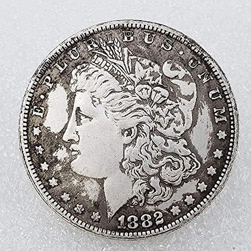 Mücadelesi Coin 1883 Alman Sikke Bakır Kaplama Gümüş Kaya Paraları Paraları El Sanatları CollectionCoin Koleksiyonu hatıra