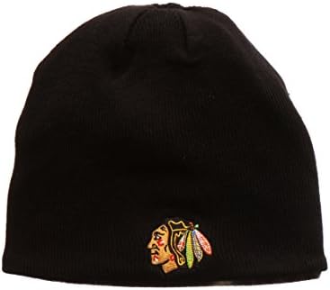 Zephyr Kenar Kafatası Şapkası - NHL ZHATS Manşetsiz Kışlık Örgü Bere Toque Şapka