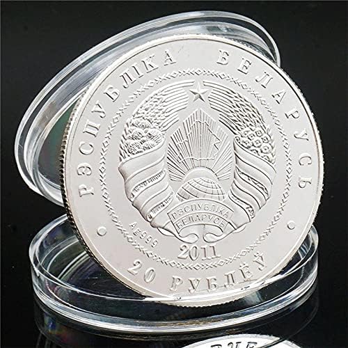 Elmas Çivili Hayvan Paraları Kirpi hatıra paraları Gümüş Kaplama Paraları Belarus Cryptocurrency Kopyaları Amatör Koleksiyon