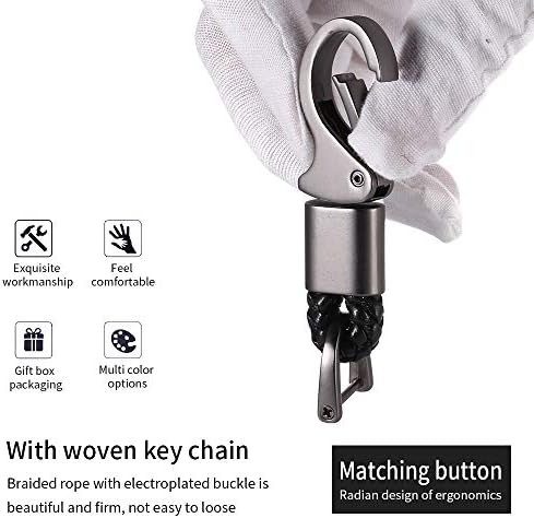 WFMJ Mavi Karbon Fiber + Silikon Düğme Akıllı Uzaktan 4 Düğmeler Anahtar Fob Kapak Durumda Kabuk Fob Hyundai Azera Equus