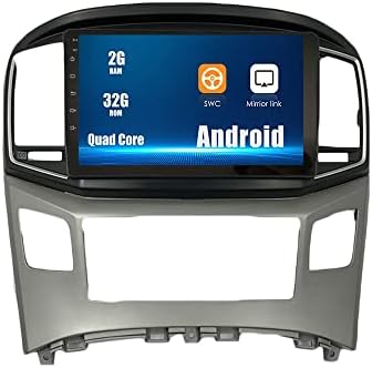 Android 10 Autoradio Araba Navigasyon Stereo Multimedya Oynatıcı GPS Radyo 2.5 D Dokunmatik Ekran Hyundai H1 2011-2018 at