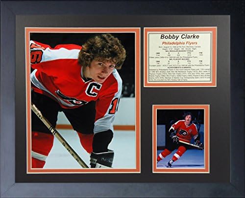 Efsaneler Asla Ölmez Bobby Clarke Philadelphia Flyers Kolaj Fotoğraf Çerçevesi, 11 x 14