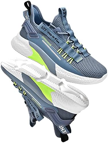 AODQU Erkekler koşu ayakkabıları Rahat Nefes Ayakkabı Sneakers Spor Tenis Rahat Hafif Ayakkabı Üzerinde Kayma