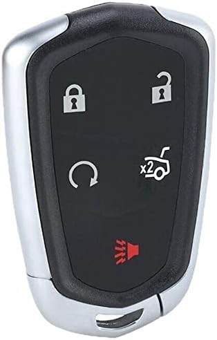 Anahtarsız Giriş Uzaktan Anahtar Fob, Alliskeys 5 Düğmeler Araba Yakınlık akıllı anahtar için Fit Cadillac ATS CTS XTS HYQ2AB