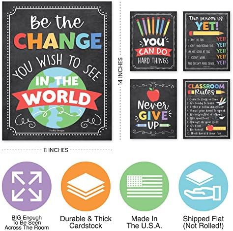 Çocuklar için 25 Renkli Okul Öncesi Diploması Anaokulu Sertifikası, 9 Sınıf Dekoru - Sınıf Motivasyon Posterleri için hoş