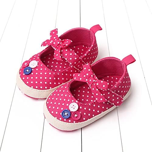 Yaz Çocuk Bebek bebek ayakkabısı Kızlar Düz Tabanlı rahat ayakkabılar Yuvarlak Ayak Kanca Döngü Yay Nokta Yüzmek Ayakkabı