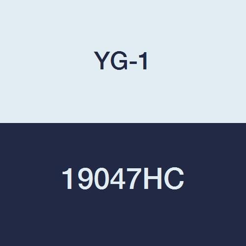 YG-1 19047HC HSS End Mill, 2 Flüt, 42 Derece Sarmal, Ekstra Uzun Uzunluk Alüminyum, TiCN Kaplama, 3-9/16 Uzunluk, 1/4