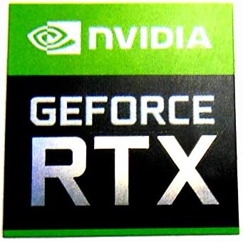 NVIDIA Geforce RTX Etiketiyle Uyumlu VATH Etiketi 18 x 18mm / 11/16 x 11/16 [1057]