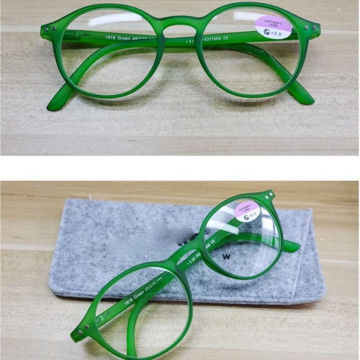 Yok Okuma gözlüğü Kadın Erkek Retro Gözlük (Renk: D, Beden: + 350)