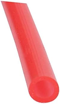 X-DREE 4mm x 6mm Dia Yüksek Sıcaklığa Dayanıklı Silikon Tüp Hortum Kauçuk Boru Temizle Kırmızı 1 M Uzun (4mm x 6mm de diámetro