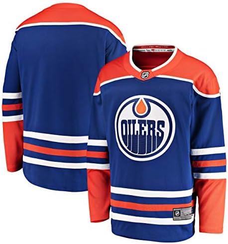 Edmonton Oilers Boş Mavi Gençlik Alternatif Premier Forması