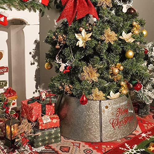 Putuo Dekor Noel Ağacı Yaka Gümüş Paket / Gnome Dekor 8 adet