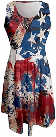 MIASHUI V Boyun Kısa Elbise Kadın Yaz Casual Ekip Boyun Tank Top Kolsuz Casual Bağımsızlık Yaz Çiçek Elbise Kadınlar için