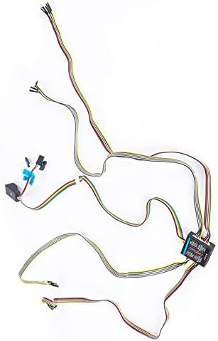 DAGİJİRD 1/10 & 1/8 Model araba ışık grubu için yedek uzaktan kumanda oyuncak RC araba Model araba LED 14 ışık şeridi Model