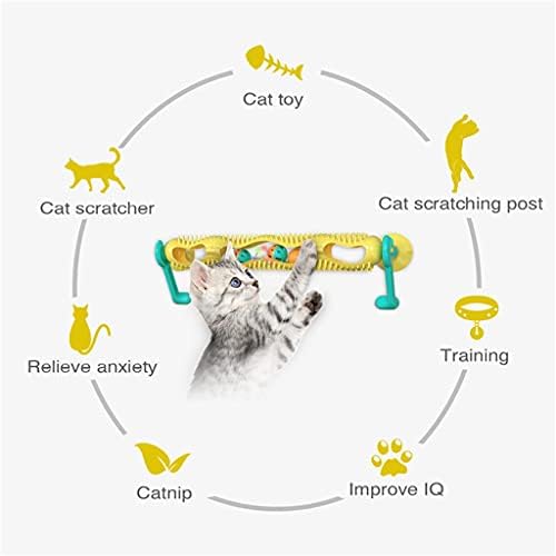 FEGOCLT Popüler Kediler Oyuncaklar Interaktif Pet Eğitim Malzemeleri Kediler için Oyuncaklar Komik Yavru Egzersiz Tickle