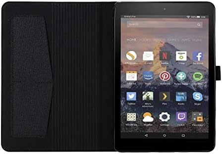Kindle Fire HD10 2021/HD10 Plus 2021 ile Uyumlu Tablet PC Kılıfları 10,1 inç Kılıf, Katlanır Ayaklı Kılıf Kart Yuvalı Otomatik