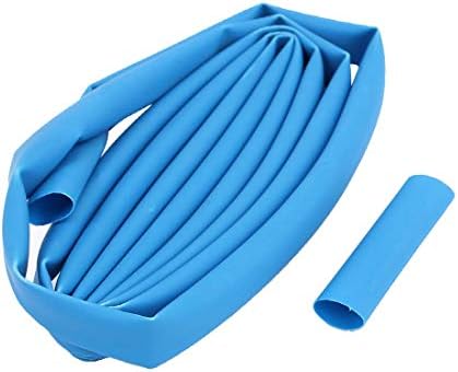 Yeni Lon0167 6mm Dia özellikli 1 M uzunluk 2: 1 güvenilir etkinlik yalıtımlı ısı Shrink tüp Sleeving Wrap tel kitleri mavi(ıd:432