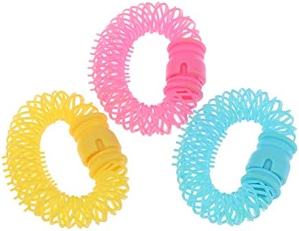 JKYYDS Kuaför Bigudi Saç Çörek Saç Şekillendirici Rulo Spiral Bukleler Aracı saç aksesuarları (Renk: A)