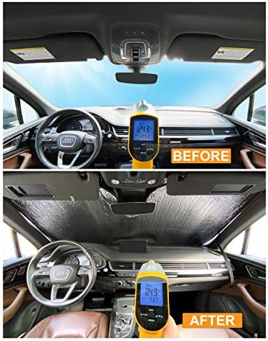 YelloPro Özel Fit Otomotiv Yansıtıcı Ön Cam Güneşlik Aksesuarları için 2014 2015 2017 2018 2019 2020 BMW 4 Serisi 4