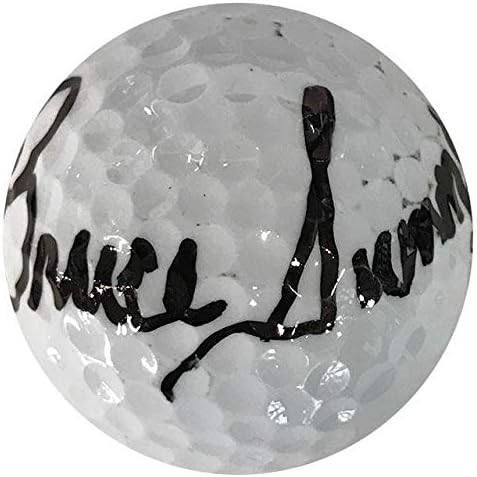 Bruce Summerhays İmzalı Başlık Listesi 1 Golf Topu-İmzalı Golf Topları