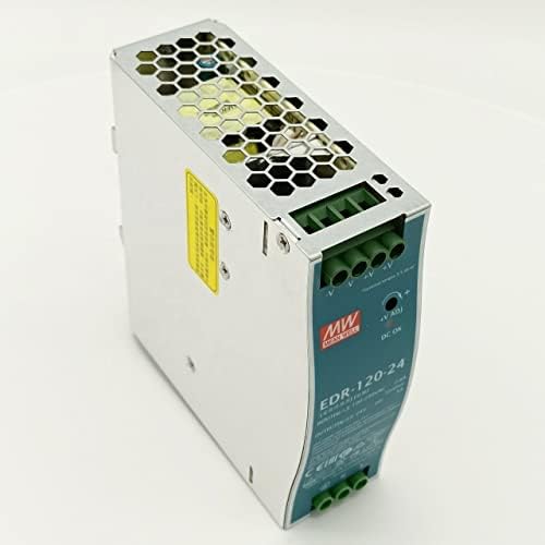 EDR-120-24 Ortalama Kuyu En İyi Fiyat 120 W 24 V 5A Anahtarlama Güç Kaynağı MeanWell EDR-120-24