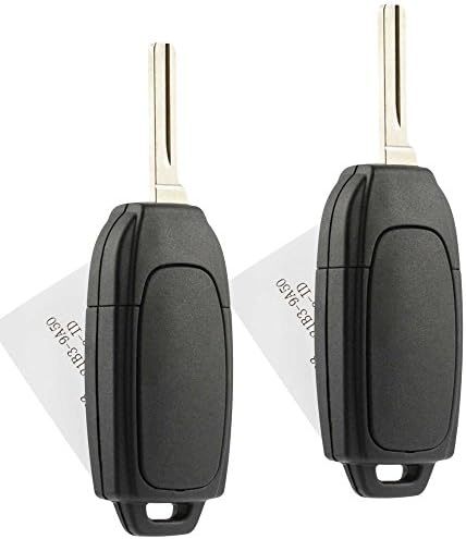 Flip Anahtar Fob Anahtarsız Giriş Uzaktan uyar Volvo C30 C70 S40 S60 S80 V50 V70 XC60 XC70 XC90 (LQNP2T-APU), 2 Set