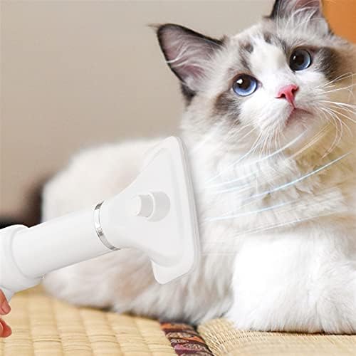 MMyydds Saç Kurutma Makinesi Köpek bakım tarağı Pet Saç Kedi Saç Kurutma Makinesi Ayarlanabilir Sıcaklık Pet Tarak Fırça