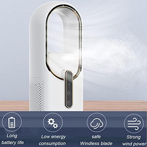 Mini Klima Soğutma Fanı, USB Şarj Edilebilir, Nemlendirici İle Hava Soğutucu Nemlendirici Hava Nemlendirme Soğuk Hava Fanı