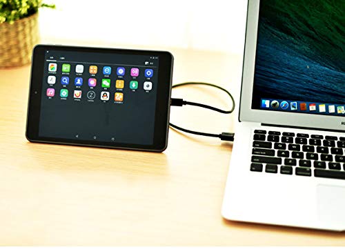 USB 3.0 Tip - C Hızlı Şarj ve Veri Kablosu Microsoft Surface Book 2, Book 3, Pro X, Go 2, Pro 7 ile uyumlu! (18 W Siyah 1