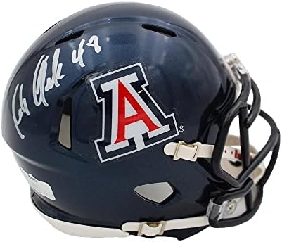 Rob Gronkowski Arizona Wildcats Speed NCAA Mini Kask İmzaladı-İmzalı Kolej Mini Kaskları