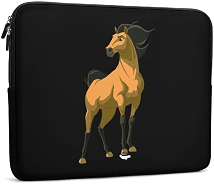 Sarı At Dayanıklı Laptop çantası Rahat Moda Laptop Çantası İnce Bilgisayar Çantası İş Evrak Çantası