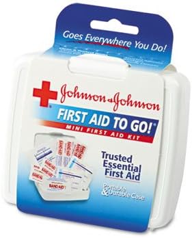Johnson & Johnson Red Cross Mini İlk Yardım Seti, 12 Parça, Plastik Kasa