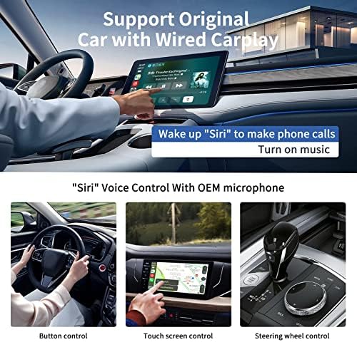 OEM Kablolu CarPlay için kablosuz Carplay Adaptörü Apple CarPlay Sihirli Kutu iPhone için Gecikme Yok Otomatik Bağlantı Tak