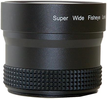 0.21 x-0.22 x Yüksek Dereceli Balık Gözü Lens + Nwv Doğrudan Mikro Fiber Temizleme Bezi ile Uyumlu Fujifilm Finepix S6000fd