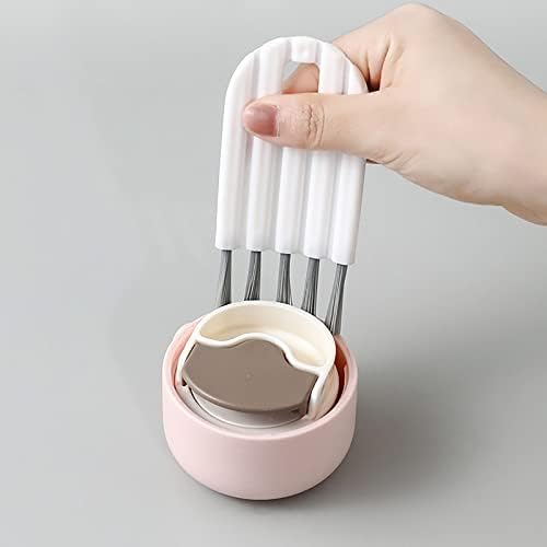 TODOZO Fincan Kapağı Temizleme Fırçası bebeğin Şişe Meme Temizleyici Fırça Ev Temizlik Araçları Klavye Şişe kahve fincanı