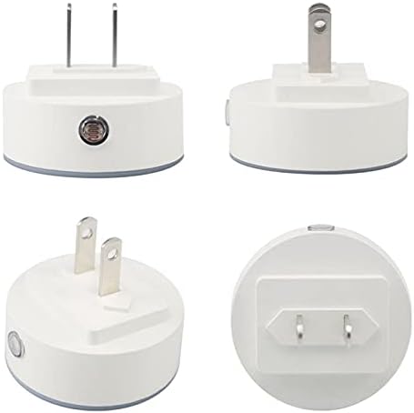 2 Paket Plug-in Gece Lambası LED Gece Lambası Alacakaranlıktan Şafağa Sensörü Çocuk Odası, Kreş, Mutfak, koridor Koyu Mavi