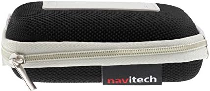 Navitech Taşınabilir Siyah Sert Su Dayanıklı mp3 / Mini DAB FM Dijital Müzik Çalar Radyo Kılıf / Kapak ile Uyumlu Newiy Başlangıç