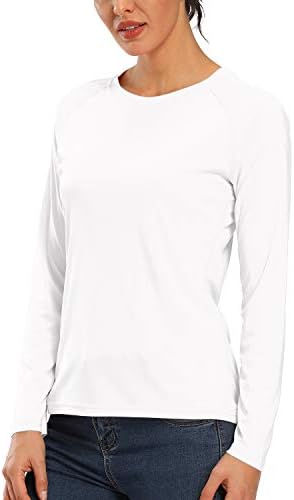 CQC kadın Açık Uzun Kollu T-Shirt Hızlı Kuru Atletik koşu tişörtü UPF 50 + Güneş Koruma