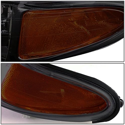 OE Tarzı Füme Konut Amber Köşe Far Lambaları + Araç Kiti ile Uyumlu Ford Escort 4 Kapılı 97-02