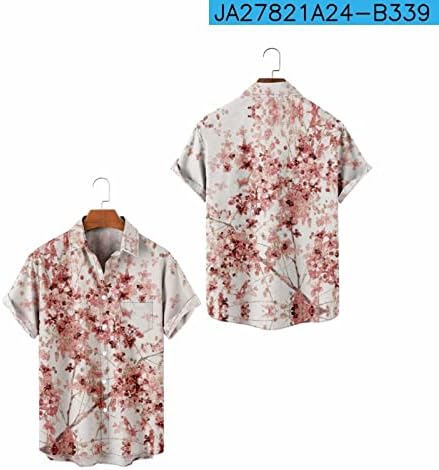Xiloccer Erkek Gömlek Düğmesi Yakalı Gömlek Casual T Shirt Erkek Takım Elbise Gömlek erkek Iş Rahat Gömlek Yaz Tatili